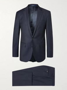 polo wool twill suit