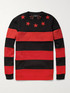 Givenchy Striped Cotton-Jersey Sweater