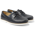 A.P.C. Leather Boat Shoes