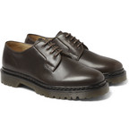 A.P.C. Rubber-Soled Leather Derby Shoes    