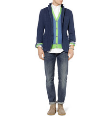 Marc by Marc Jacobs Silk, Cotton and Cashmere-Blend Cardigan