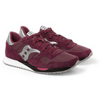 Saucony DXN Suede and Mesh Sneakers