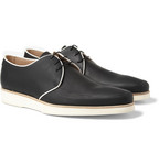Mr. Hare King Tubby Rubberised-Leather Derby Shoes