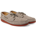 Quoddy Suede Boat Shoes