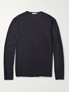 James Perse Long-Sleeved Cotton-Jersey T-Shirt