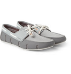 SWIMS Rubber and Mesh Loafers 