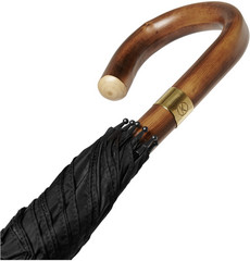 Kingsman Swaine Adeney Brigg Chestnut Wood-Handle Umbrella