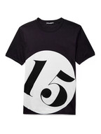 Dolce & Gabbana Billiard-Print Cotton-Jersey T-Shirt