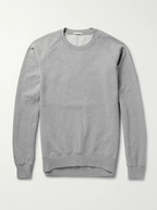 Tomas Maier Fleece-Backed Cotton-Jersey Sweatshirt