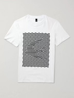 McQ Alexander McQueen Printed Cotton-Jersey T-Shirt