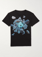 Christopher Kane Explosion-Print Cotton-Jersey T-Shirt