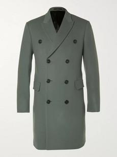 Paul Smith London Double-Breasted Wool and Cashmere-Blend Coat