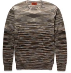 Missoni Space-Dye Knitted Wool-Blend T-Shirt