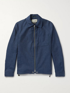 Oliver Spencer Dover Slim-fit Linen Jacket