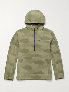 + Outdoor Voices Camouflage-print Ripstop Hooded Jacket