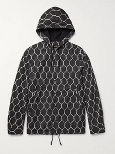 Printed Shell Hooded Jacket