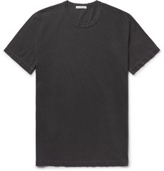 James Perse Combed Cotton-jersey T-shirt In Charcoal
