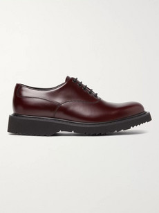 Prada Leather Oxford Shoes 