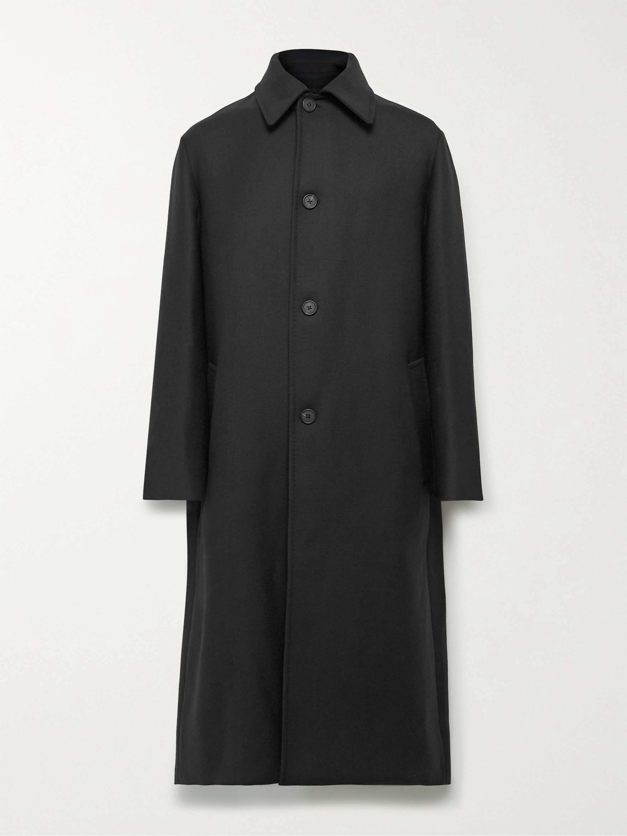 Rafael Virgin Wool-Blend Twill Coat