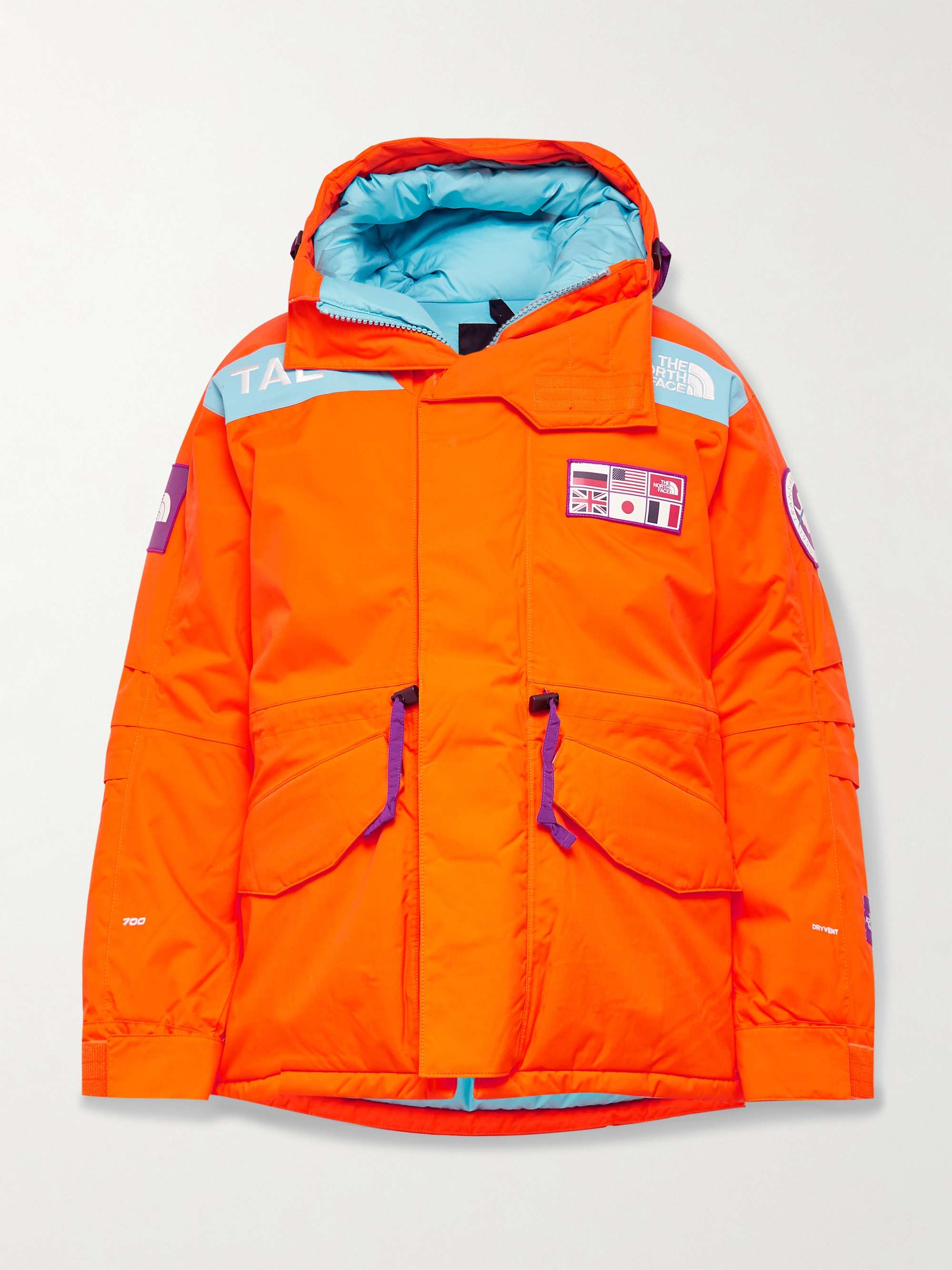 Orange Trans-Antarctica Expedition DryVent Hooded Down Parka | THE NORTH  FACE | MR PORTER