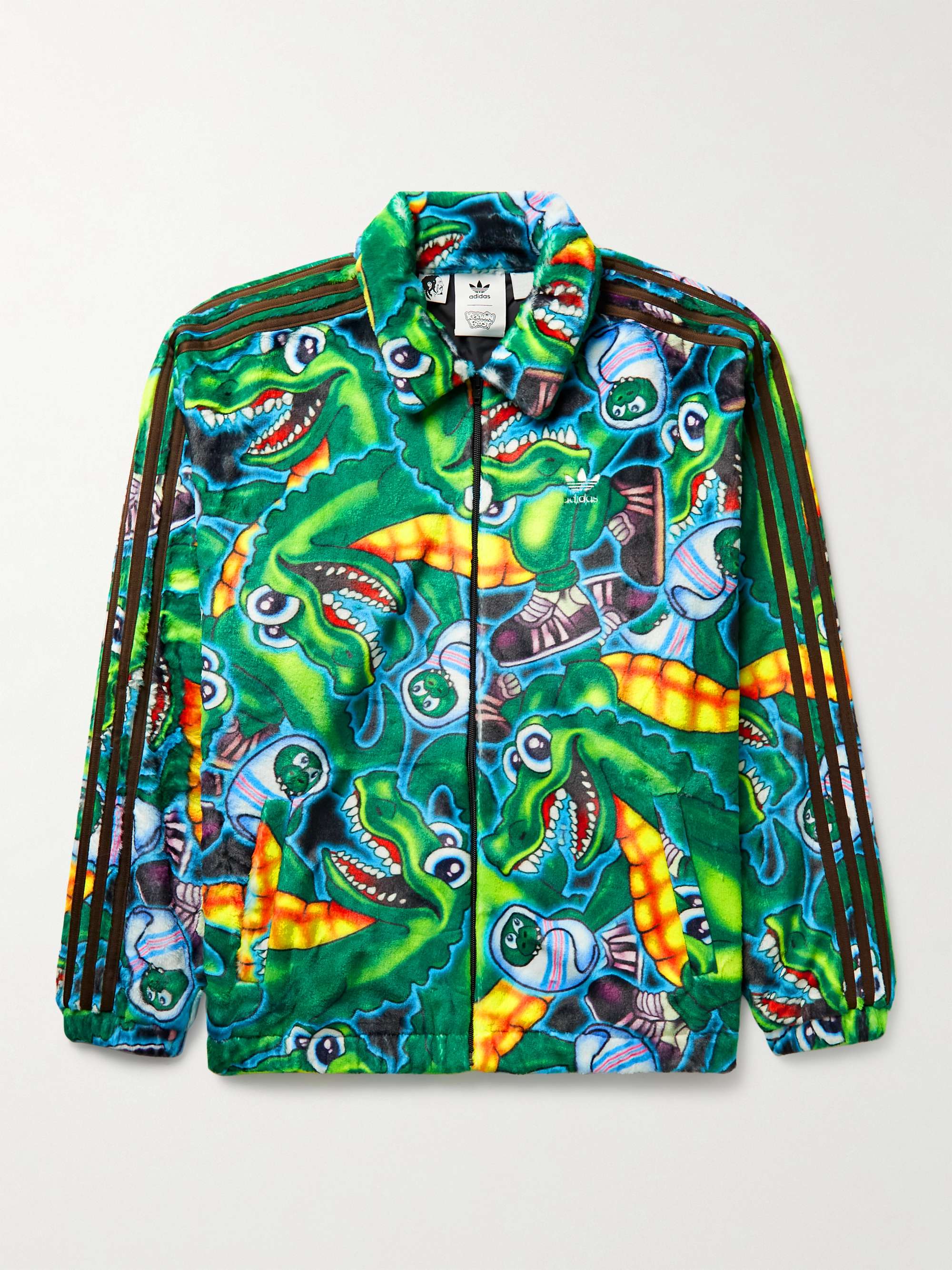 Green + Kerwin Frost Printed Fleece Jacket | ADIDAS CONSORTIUM 