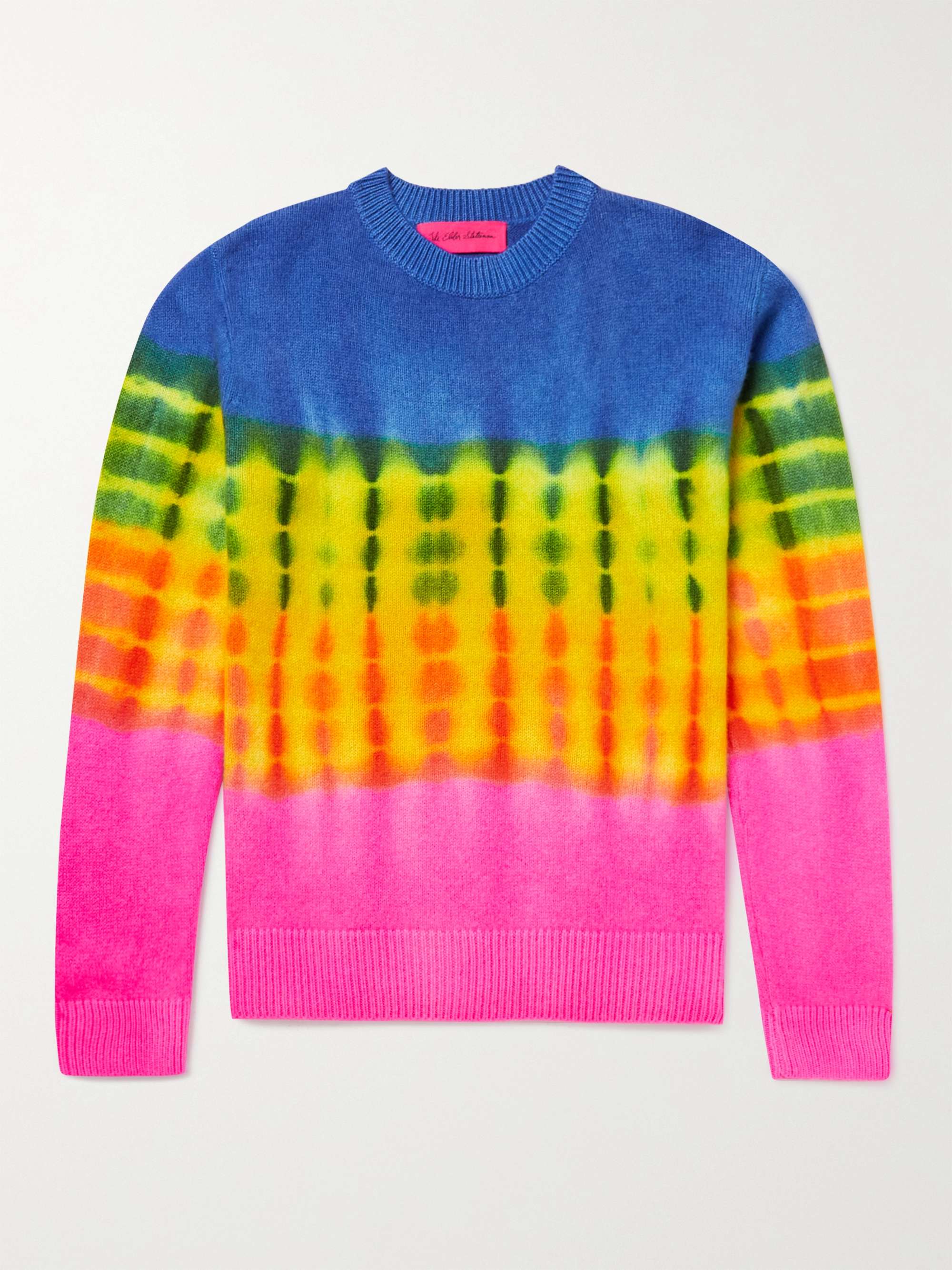 Multi Tie-Dyed Cashmere Sweater | THE ELDER STATESMAN | MR PORTER