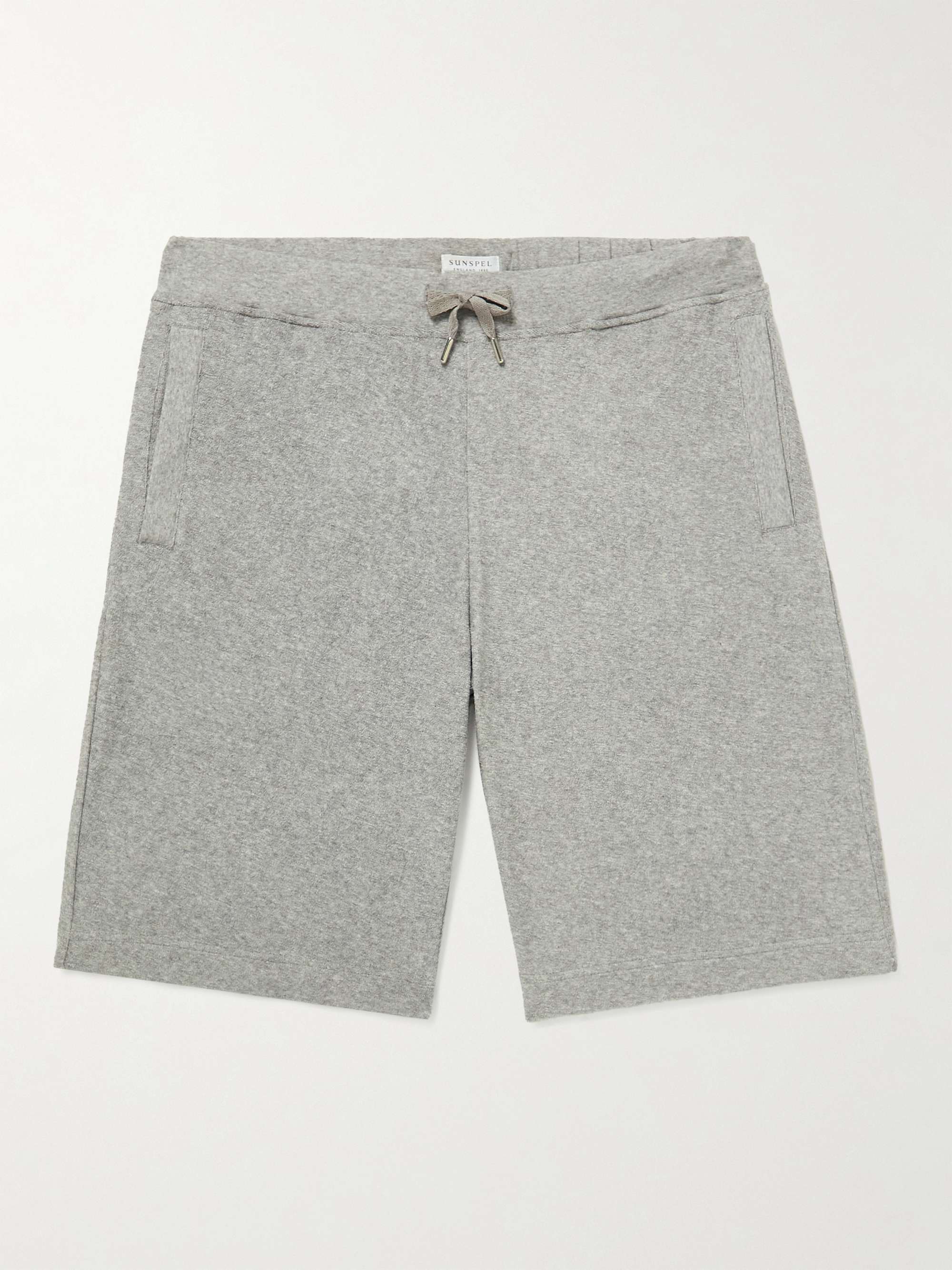 Benson Linen Solid Drawstring Shorts Gray NWT $135 