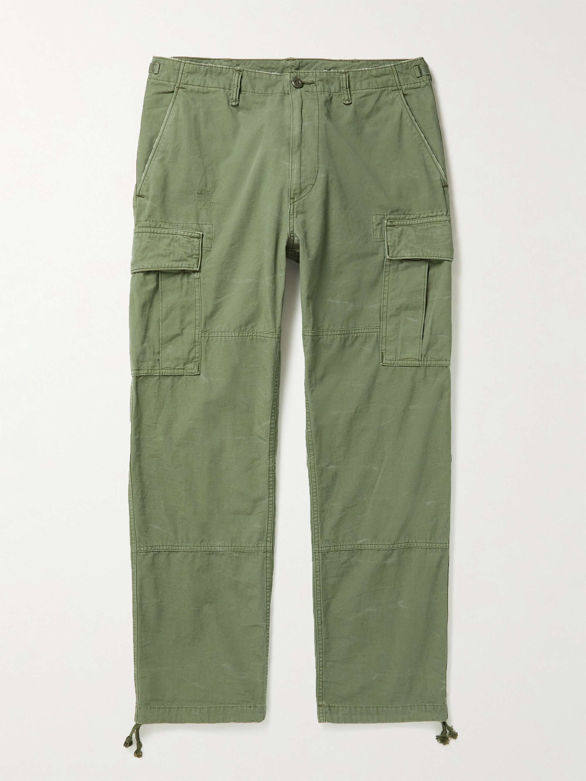 Orthodox Should Barren Green Straight-Leg Cotton-Ripstop Cargo Trousers | POLO RALPH LAUREN | MR  PORTER