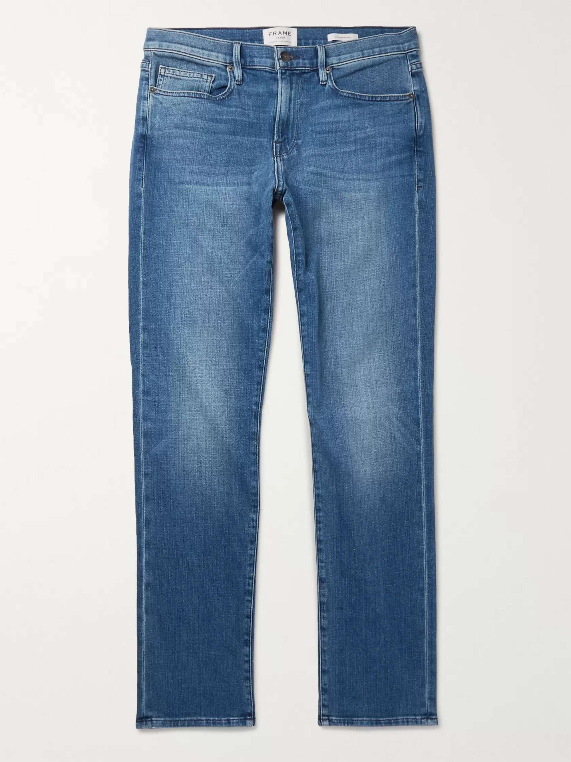 Mens Jeans FRAME Jeans FRAME Denim lhomme Slim Degradable Jeans in Blue for Men Save 27% 