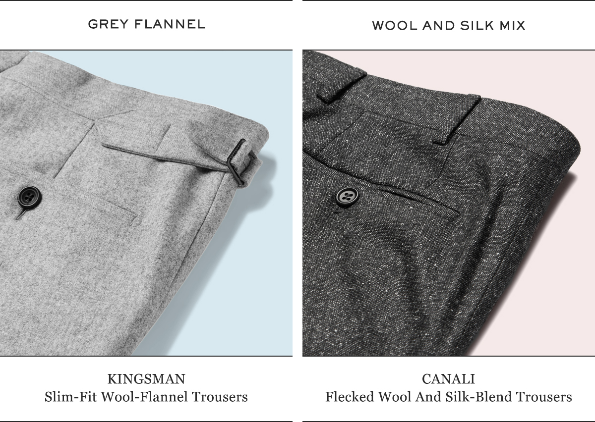 H&M Divided Woolen Trousers light grey business style Fashion Trousers Woolen Trousers 