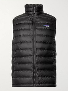 PATAGONIA QUILTED DWR-COATED RIPSTOP DOWN GILET