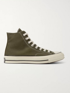 CONVERSE 1970S CHUCK TAYLOR ALL STAR CANVAS HIGH-TOP SNEAKERS