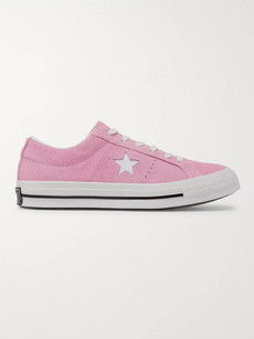 Converse One Star Ox Suede Sneakers In Pink