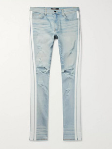 light blue mike amiri jeans