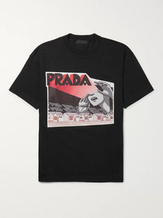 prada graphic shirt