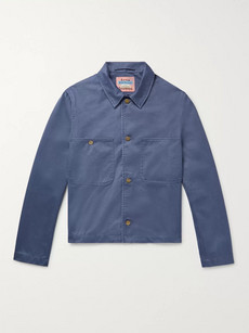 Acne Studios Unre Cotton-blend Chore Jacket - Royal Blue