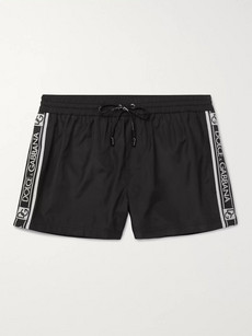 Dolce & Gabbana Short-length Swim Shorts - Black