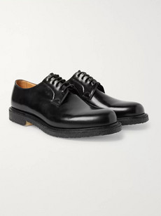 CHURCH'S SHANNON WHOLE-CUT POLISHED-LEATHER DERBY SHOES