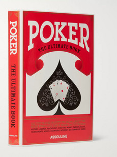 Assouline Poker: The Ultimate Book In Red