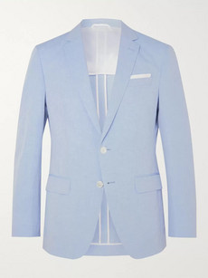 hugo boss light blue blazer