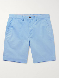 Polo Ralph Lauren Stretch-cotton Twill Shorts In Blue