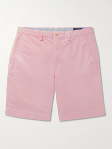Polo Ralph Lauren Stretch-cotton Twill Shorts In Pink