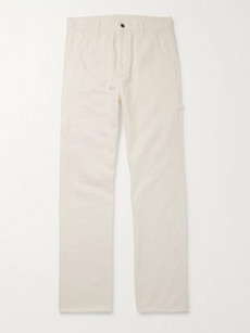 Simon Miller Wide-leg Cotton Trousers - White