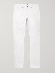 Frame L'homme Slim-fit Denim Jeans In White