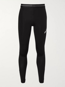Soar Compression Stretch-jersey Running Tights - Black