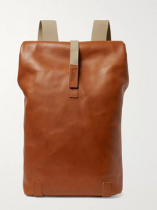 Brooks England Pickwick Large Leather Backpack - Tan - One Siz