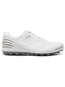 Ecco Golf Cage Pro Hydromax Leather Golf Shoes In White