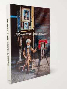 Taschen Steve Mccurry's Afghanistan Hardcover Book In Black