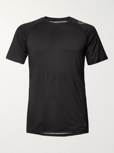 Nike Pro Hypercool Mesh-panelled Stretch-jersey T-shirt In Black