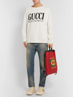 Gucci Printed Cotton-Jersey Sweatshirt